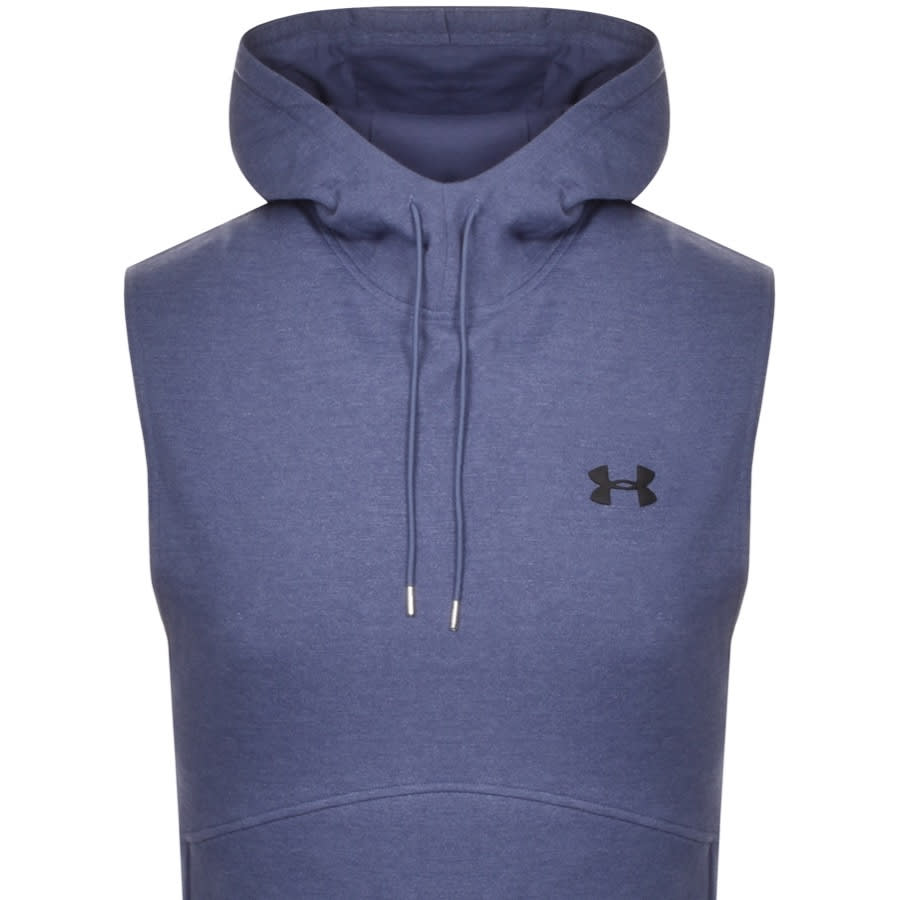Alternative Image for ProductUnder Armour Double Knit Sleeveless Hoodie Blue2
